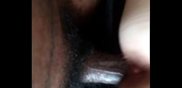  Manda n Tee lil white bunny gets hammered down by bbc as she sucks dick n squirts everywhere trying to be creampied